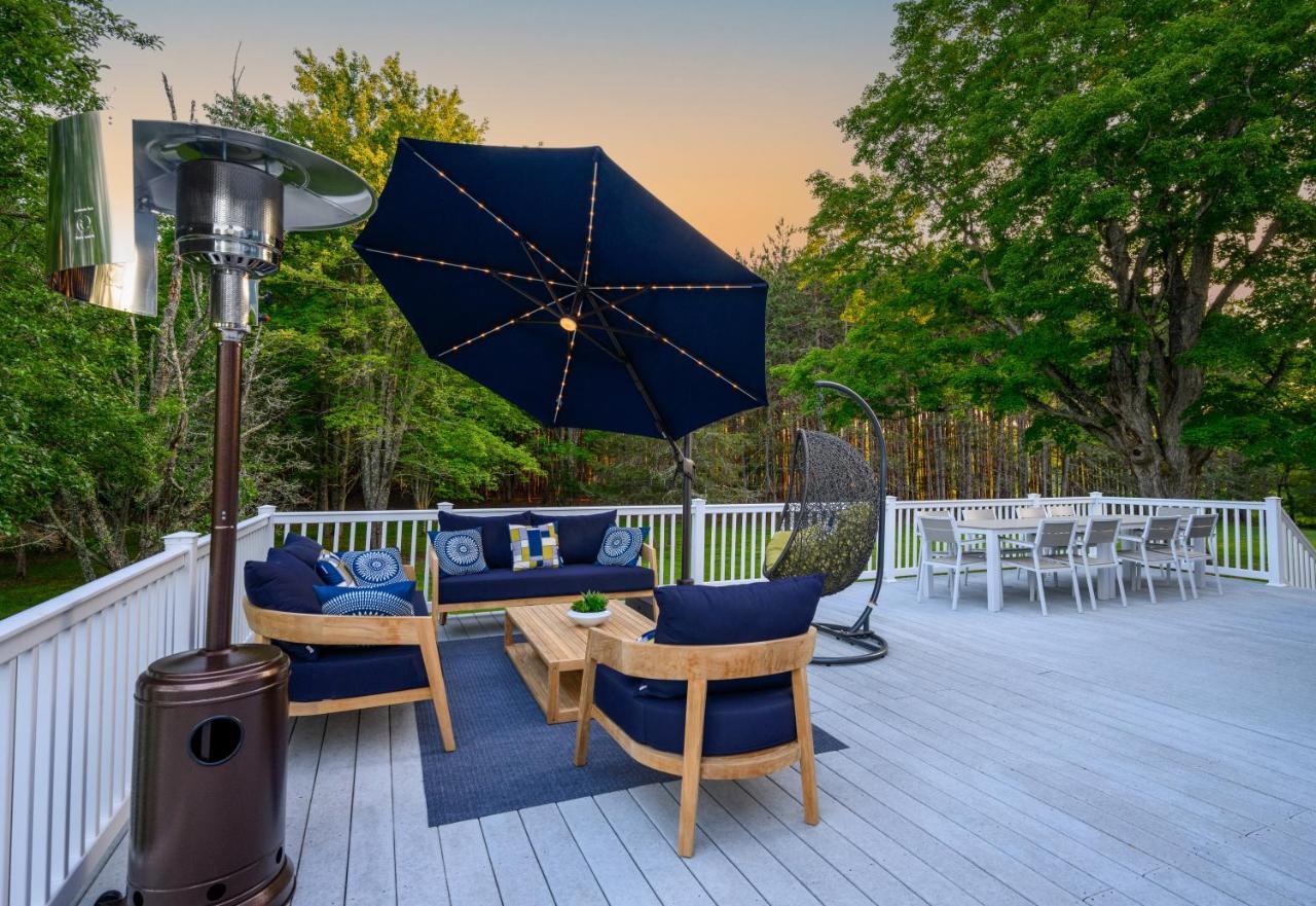 Mountain Blue Vista - Luxury Retreat Near Ski Resorts With Pond, Firepit And Hot Tub Windham Exterior photo